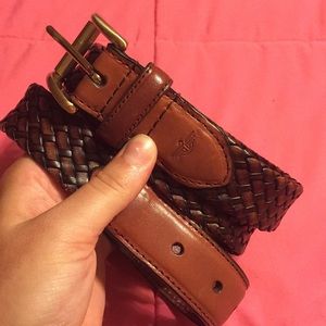 Dark Brown Leather Belt (36")